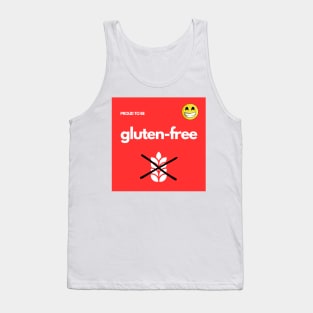 Proud To Be Gluten-Free - Red Tank Top